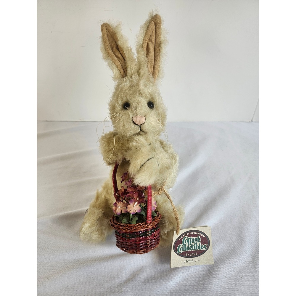 Ganz Cottage Collectibles Heather Bunny Rabbit Mary Holstad Artist Plush CC686